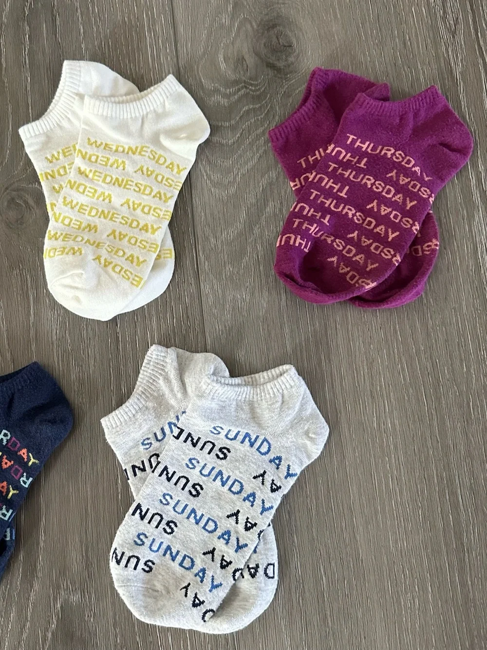 Old Navy Day-of-the-Week Sock Bundle